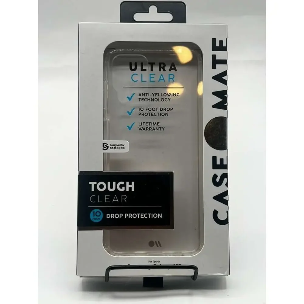Case-Mate Tough Clear Case for Samsung Galaxy A12 Transparent Protective Cover